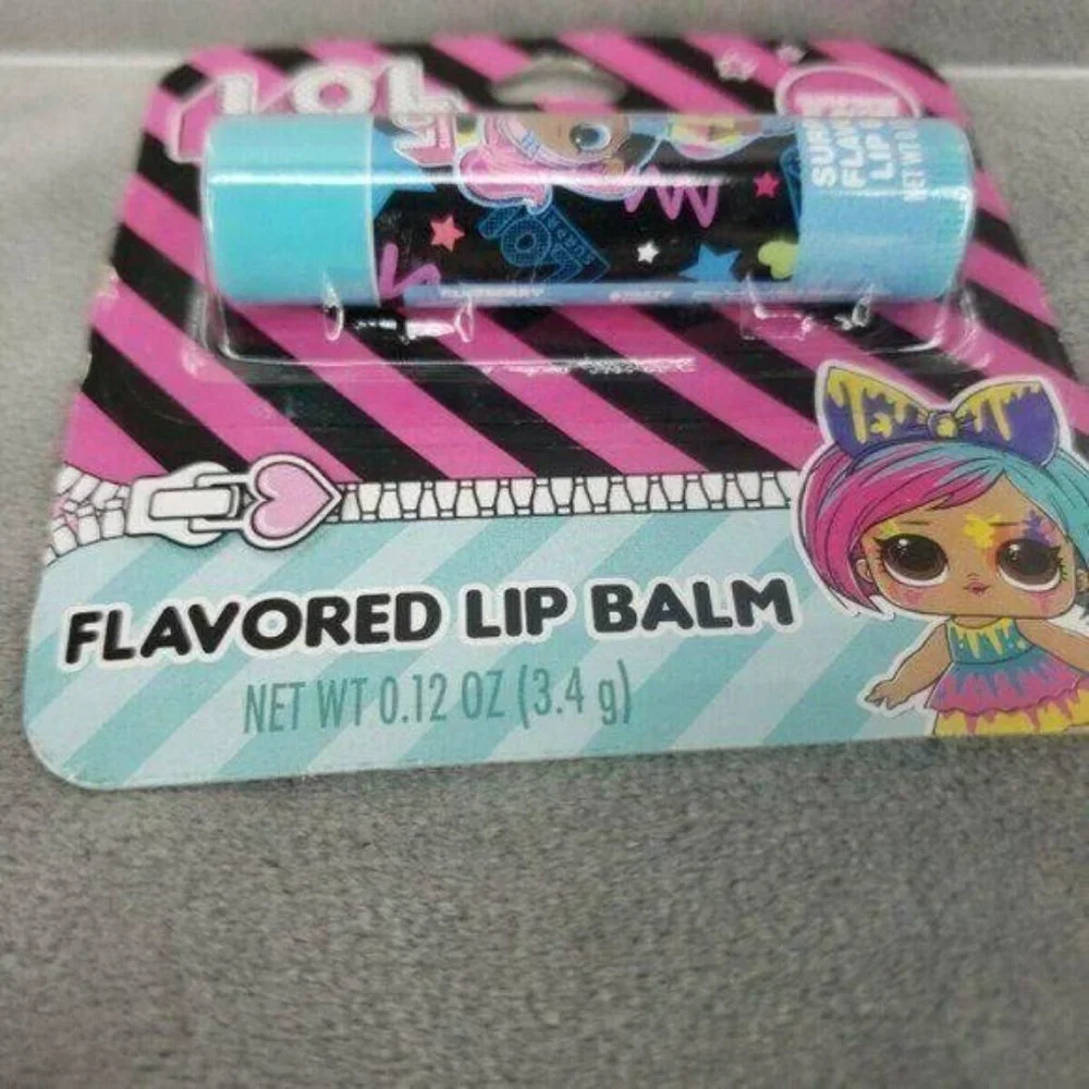 LOL Suprise Flavored Lip Balm‎ -Suprise Flavor Lets Be Friends Lot of 2